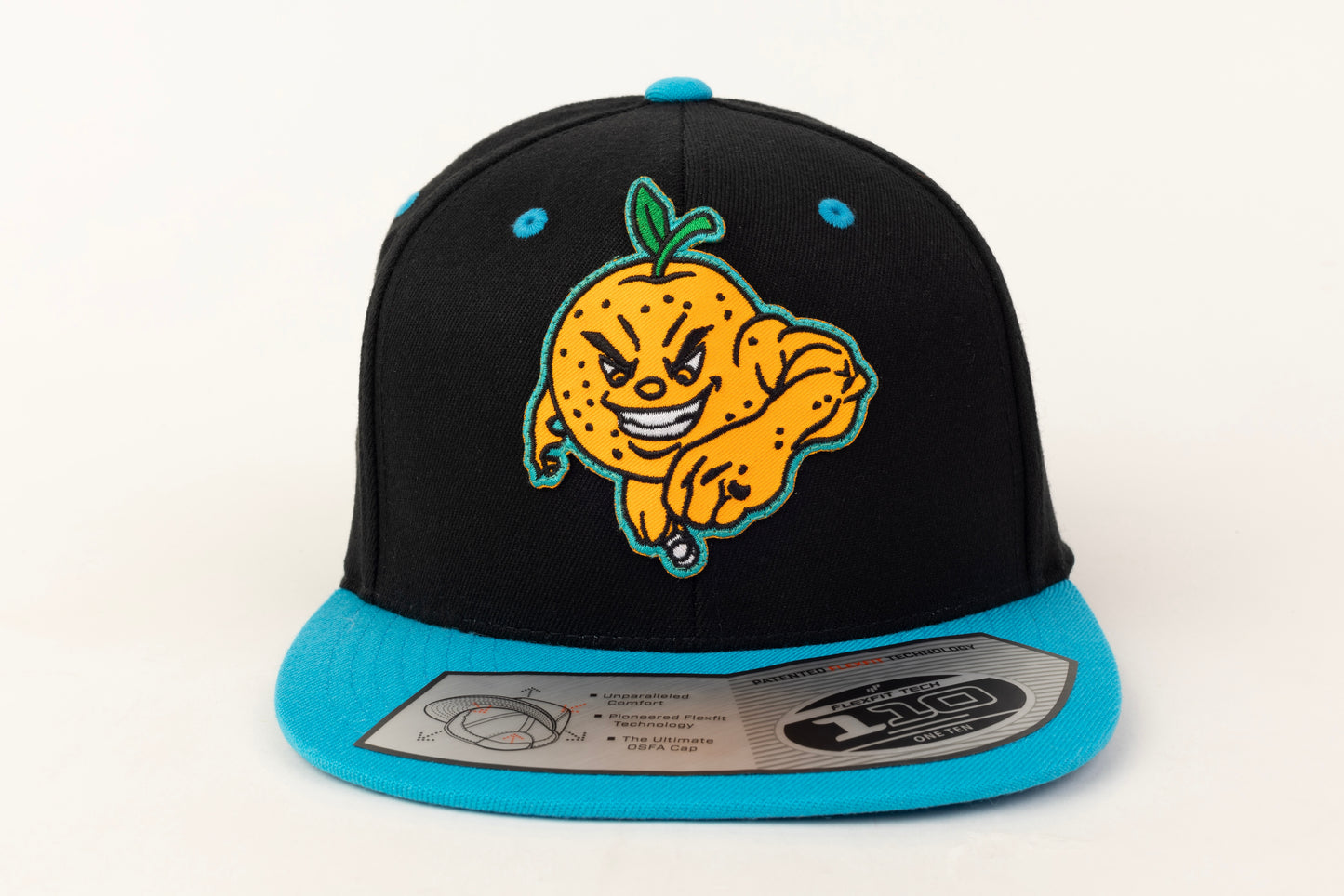 Miami Black / Teal Snapback