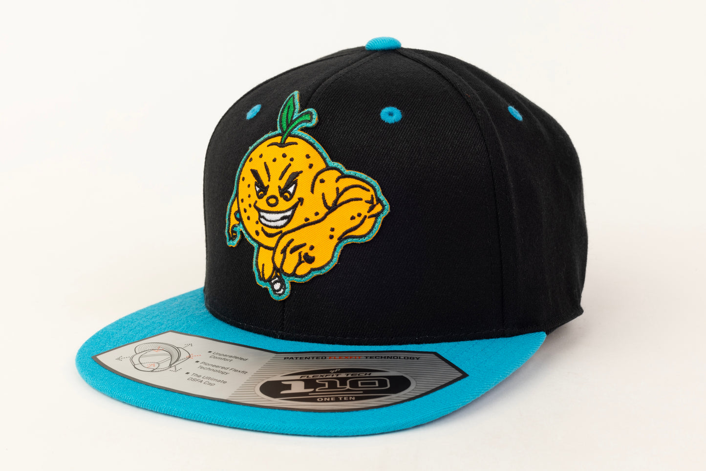 Miami Black / Teal Snapback